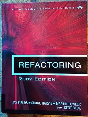 Bild des Verkufers fr Refactoring: Ruby Edition. zum Verkauf von Trinders' Fine Tools