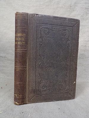 Seller image for ON THE CONSTITUTION OF CHURCH AND STATE, ACCORDING TO THE IDEA OF EACH. EDITED FROM THE AUTHOR'S CORRECTED COPY, WITH NOTES, BY HENRY NELSON COLERIDGE. 4TH EDN. for sale by Gage Postal Books