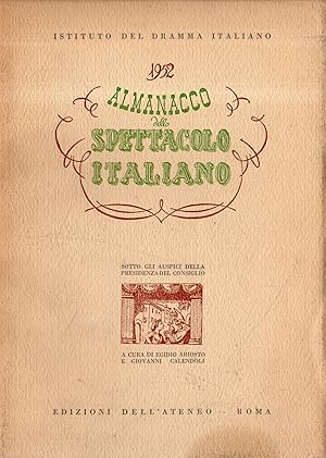 Almanacco dello Spettacolo Italiano: 1952