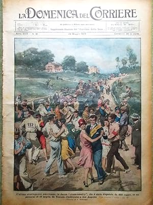 La Domenica del Corriere 22 Maggio 1927 Carpentier Country Siena Trinidad Poste