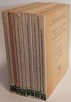 Geschichte und Literatur des Lichtwechsels der veränderlichen Sterne (5 Bände in 6 Teilen) - Bd.I...