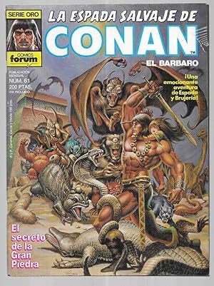 Bild des Verkufers fr Espada Salvaje de Conan el barbaro, La. 1 edicin n 61 zum Verkauf von LLEIXIULLIBRES