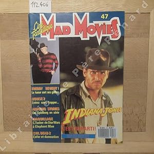 Immagine del venditore per Mad Movies N 47 : Indiana Jones, c'est reparti ! - Freddyr Revient ! Le tueur sort ses griffes - House 2. Entrez sans frapper. - Amazing Stories. Du Spielberg en srie - Maquillage. C. Tucker, de Star Wars  Elephant Man - Evil Dead 2. Enfer et damnation - . venduto da Librairie-Bouquinerie Le Pre Pnard