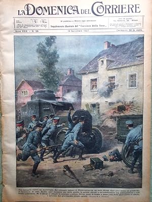 La Domenica del Corriere 18 Settembre 1927 Sacco Vanzetti Rushmore Bordino Duce