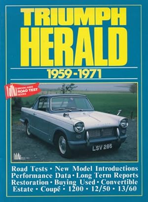 Seller image for TRIUMPH HERALD 1959-1971. Compiled by R.M. Clarke. for sale by ANTIQUARIAT ERDLEN