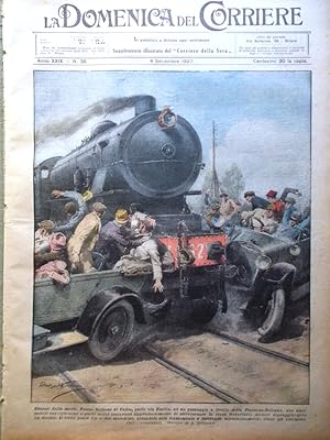 La Domenica del Corriere 4 Settembre 1927 Pinotti Bottega Monza Mombello Rocco