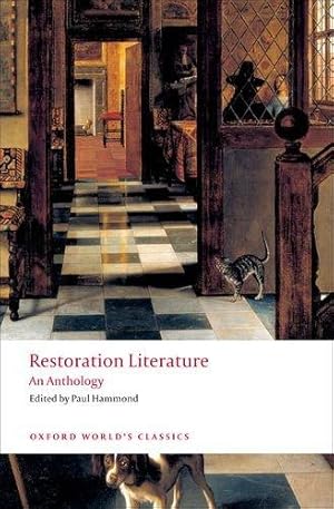 Bild des Verkufers fr Restoration Literature An Anthology (Oxford World's Classics) zum Verkauf von WeBuyBooks