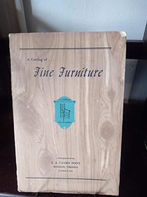 Fine Furniture: E.A. Clore Sons Catalog