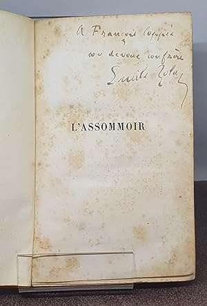 Seller image for L'assommoir for sale by Kassarian Gif livres de collection