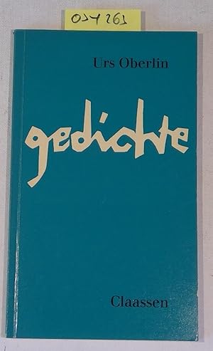 Seller image for Gedichte for sale by Antiquariat Trger