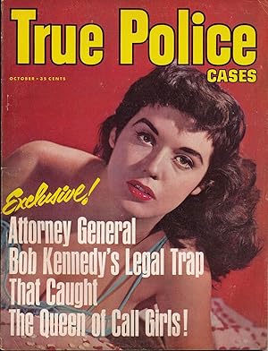 Imagen del vendedor de True Police Cases (Vintage crime magazine, 1963) a la venta por Well-Stacked Books