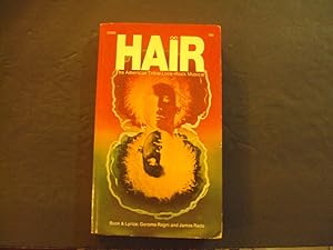 Hair pb Gerome Ragni, James Rado 1st Print 1st ed Pocket Books 9/69