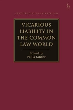 Immagine del venditore per Vicarious Liability in the Common Law World venduto da GreatBookPrices