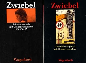 Imagen del vendedor de Zwiebel 38/39 : Almanache 2002/2003 und 2003/2004. Mit Gesamtverzeichis. (2 Bcher) a la venta por Schrmann und Kiewning GbR