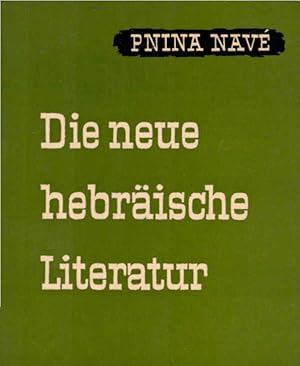 Bild des Verkufers fr Die neue hebrische Literatur. Pnina Nav / Dalp-Taschenbcher ; Bd. 362 zum Verkauf von Schrmann und Kiewning GbR