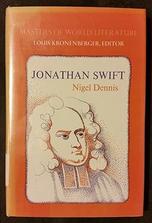 Seller image for Jonathan Swift;: A short character, (Masters of world literature series) for sale by Drew