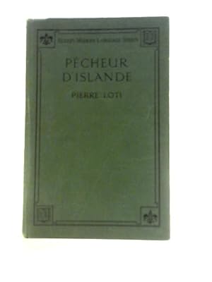 Seller image for Pecheur D'Islande Heath's Modern Language Series for sale by World of Rare Books