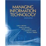 Image du vendeur pour Managing Information Technology mis en vente par eCampus