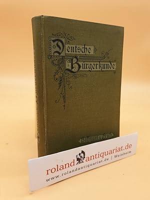 Deutsche Bürgerkunde : Kleines Handb. d. polit. Wissenswerten f. jedermann / Georg Hoffmann