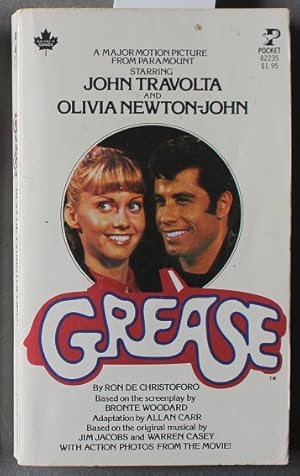 Seller image for Grease - Movie Tie-In Starring John Travolta and Olivia Newton-John for sale by Comic World