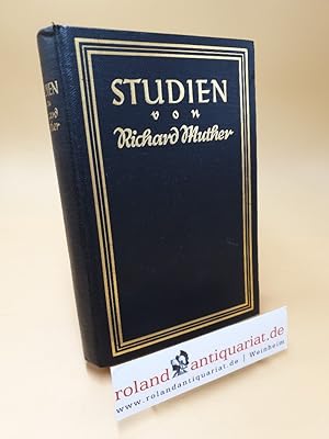 Imagen del vendedor de Studien a la venta por Roland Antiquariat UG haftungsbeschrnkt