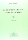 Imagen del vendedor de Cancionero musical popular espaol. Tomo II a la venta por AG Library