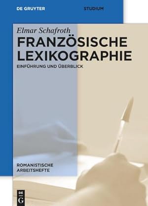 Bild des Verkufers fr Franzsische Lexikographie : Einfhrung und berblick zum Verkauf von AHA-BUCH GmbH