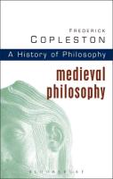 Bild des Verkufers fr Copleston, F: History of Philosophy zum Verkauf von moluna
