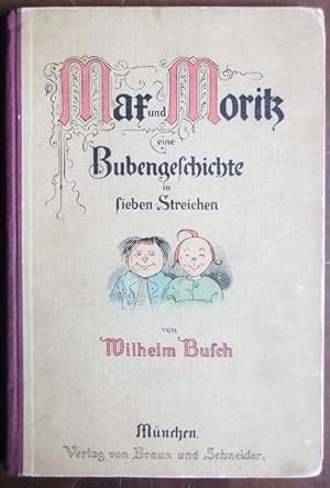 Bild des Verkufers fr Max und Moritz : eine Bubengeschichte. zum Verkauf von Antiquariat Blschke