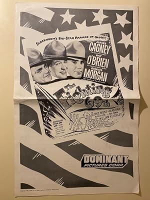 Seller image for The Fighting 69th Pressbook 1940 James Cagney, Pat O'Brien for sale by AcornBooksNH