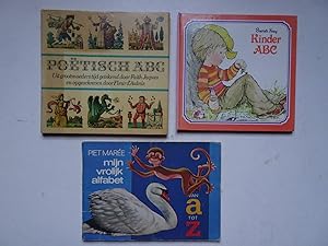 Bild des Verkufers fr Potisch ABC/ Mijn vrolijk alfabet/ Kinder ABC. 3 delen. zum Verkauf von Antiquariaat De Boekenbeurs