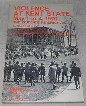 Seller image for Violence At Kent State May 1 to 4, 1970 The Students' Perspective for sale by Pheonix Books and Collectibles