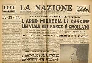 NAZIONE (LA). Edizione del mattino. Anno CVIII. N. 275. Firenze, domenica 4 dicembre 1966.