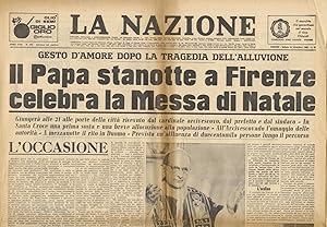 NAZIONE (LA). Anno CVIII. N. 292. Edizione del mattino. Sabato 24 dicembre 1966.