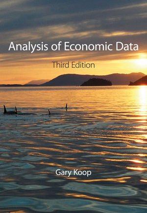 Immagine del venditore per Analysis of Economic Data venduto da WeBuyBooks