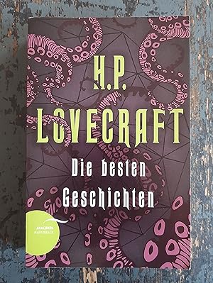 Bild des Verkufers fr H. P. Lovecraft - Die besten Geschichten zum Verkauf von Versandantiquariat Cornelius Lange