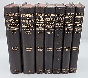 The Memorial Edition of the Works of Captain Sir Richard F. Burton - 7 Volumes