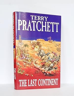 Seller image for The Last Continent - INSCRIBED BY THE AUTHOR AND SIGNED BY THE DUST WRAPPER ARTIST JOSH KIRBY for sale by West Hull Rare Books - P.B.F.A.