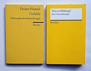 Imagen del vendedor de Gefhle. Philosophische Bemerkungen. a la venta por Versandantiquariat Wolfgang Petry