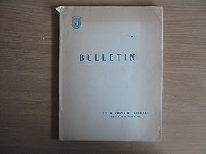 XV Shakhmatna Olimpiada Varna 1962 Byuletin 1-21