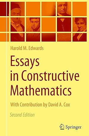 Immagine del venditore per Essays in Constructive Mathematics venduto da moluna