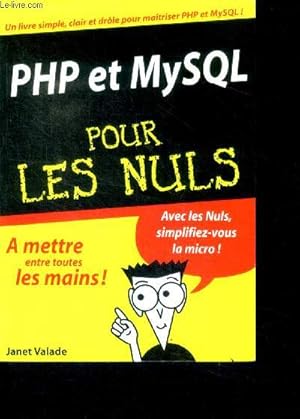 Image du vendeur pour PHP et MySQL pour les Nuls mis en vente par Le-Livre