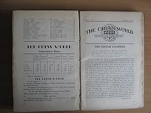 The Chess World International Chess Review Volume I No. 1 October 1932 - No. 7 April 1933