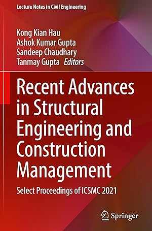 Bild des Verkufers fr Recent Advances in Structural Engineering and Construction Management zum Verkauf von moluna