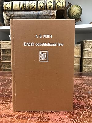 Bild des Verkufers fr An Introduction to British Constitutional Law. Reprint of the Edition Oxford 1931. zum Verkauf von Antiquariat Seibold