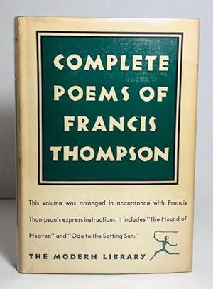 Complete Poems of Francis Thompson