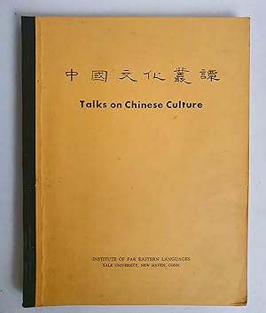 Image du vendeur pour Talks on Chinese Culture mis en vente par tinyBook