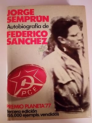Imagen del vendedor de Autobiografía de Federico Sánchez a la venta por Libros Nakens