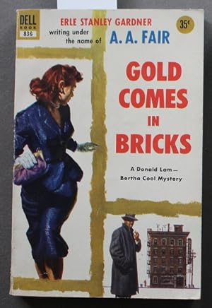 Imagen del vendedor de Gold Comes in Bricks (DELL #836; Bertha Cool and Donald Lam Murder Mystery) a la venta por Comic World