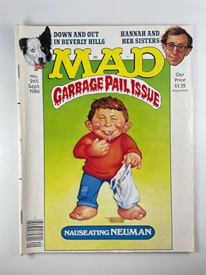 Seller image for MAD Magazine No. 265, September 1986 for sale by BookEnds Bookstore & Curiosities